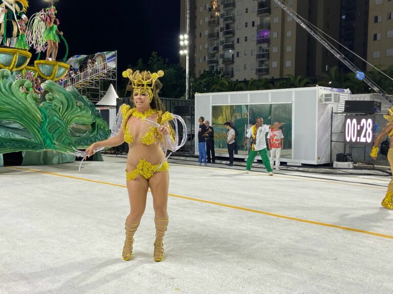 Carnaval 2025: Veja os melhores momentos da primeira noite do carnaval santista