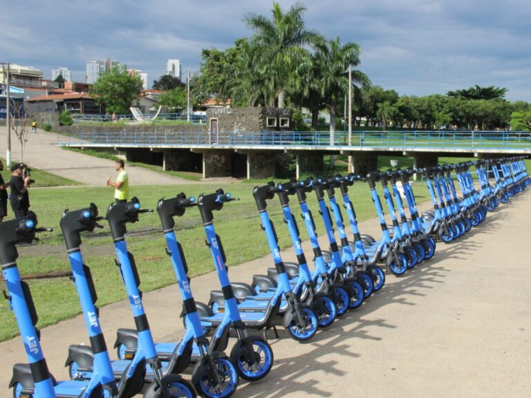 Campinas ganha 330 patinetes elétricos; confira como vai funcionar