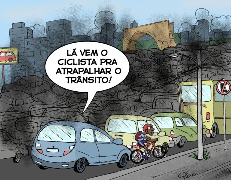 A crônica está no blog