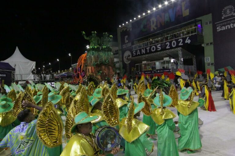 SANTOS: Venda de ingressos para o Desfile Oficial das Escolas de Samba 2025 começam nesta quinta-feira