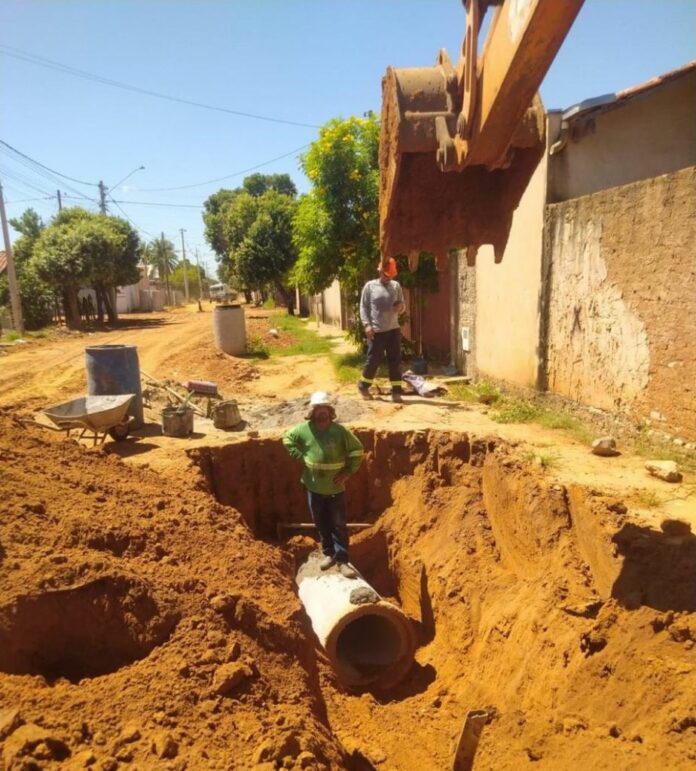 obras-no-bairro-taveira-entram-na-fase-final-para-asfaltamento Foto: Divulgação
