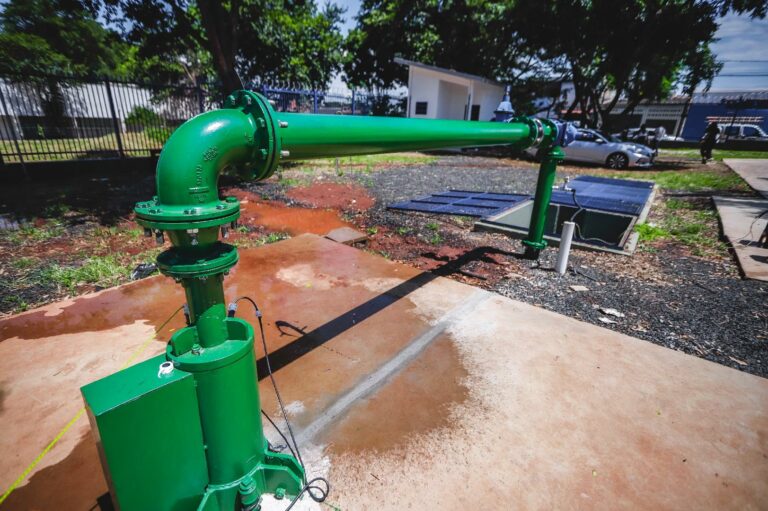 Poço no Ribeirão Verde começa a operar e prefeitura promete melhora no abastecimento para 7.5 mil habitantes