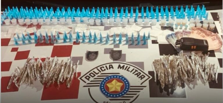 Traficante tenta fugir adentrando residências mas é detido em Santos