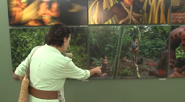 A exposição: “Amazônia Terra em Transe” vai até 20 de abril na Pinacoteca Benedito Calixto em Santos