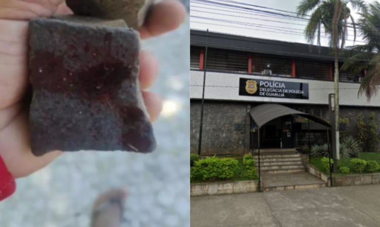 GCM à paisana é apedrejado durante briga em praia do litoral de SP