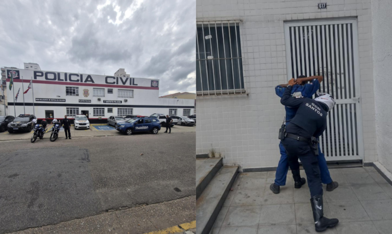 Ladrão se ‘disfarça’ de trabalhador mas é preso tentando furtar unidade de saúde de Santos