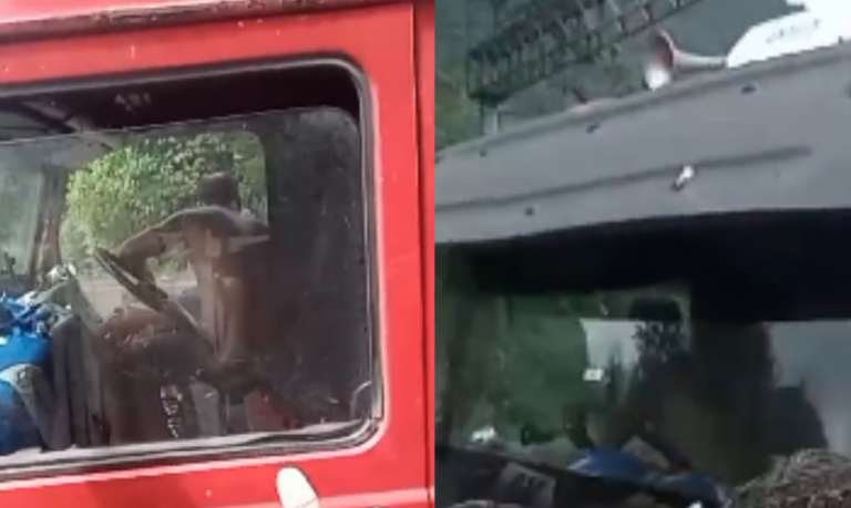 Caminhoneiro esfaqueia outro durante briga no trânsito em rodovia do litoral de SP e foge