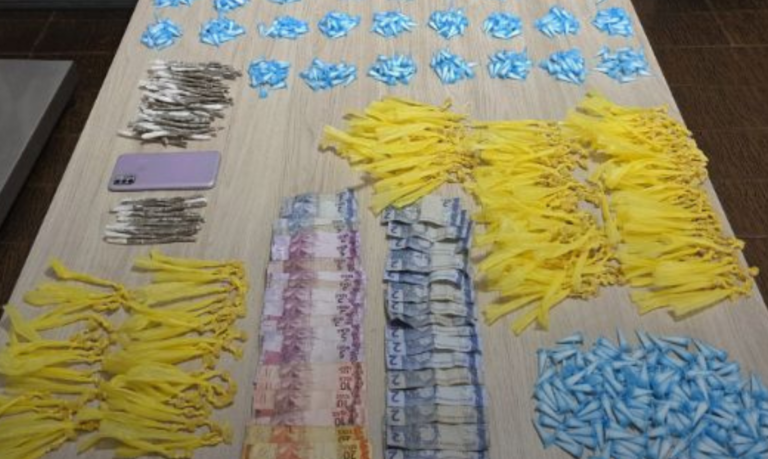 Traficante é preso com quase 2000 microtubos de cocaína em Registro