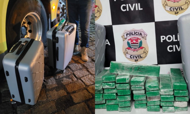 ‘MESMO ESQUEMA’: Mais uma mulher é presa transportando drogas em mala de viagem em Pariquera-Açu, no Vale do Ribeira