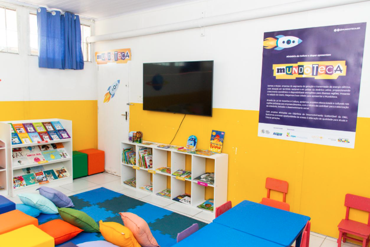 ‘Mundoteca’: Escola do Humaitá lança espaço literário com 500 livros