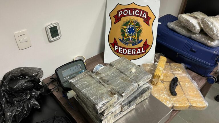 Polícia Federal apreende 26 quilos de drogas em bagagem no Aeroporto de Viracopos