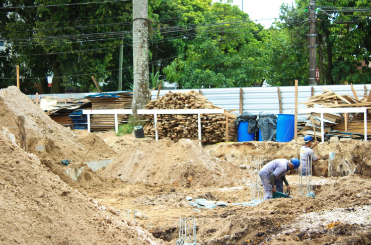 São Vicente tem avanço nas obras da primeira UPA 24h do município