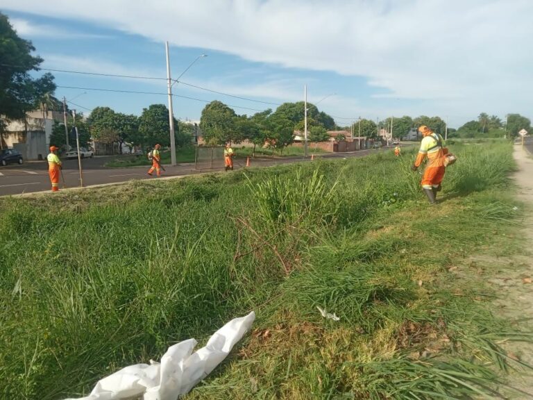 Equipes de obras e serviços intensificam manutenção e limpeza urbana durante o Carnaval em Araçatuba