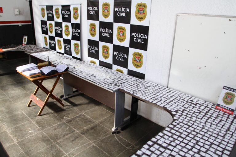 Polícia apreende mais de R$ 200 mil de drogas em operação contra organização criminosa em Pindamonhangaba