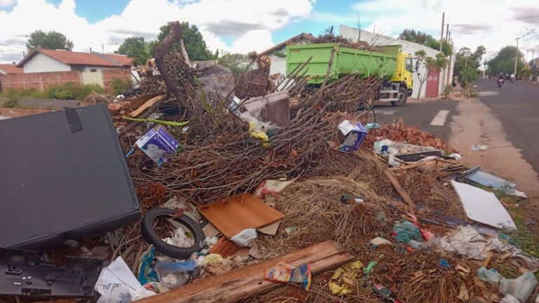 Prefeitura de Araçatuba intensifica limpeza urbana e coleta 5,5 toneladas de resíduos em dois meses