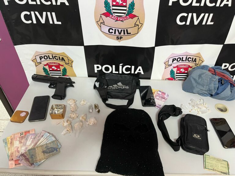 Dois homens foram presos e um adolescente apreendido por tráfico de drogas no Vale do Ribeira