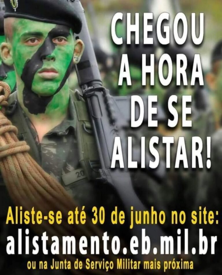 Jovens de Araçatuba devem se alistar até junho para o serviço militar obrigatório