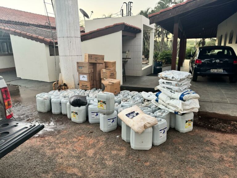 Defensivos agrícolas à venda na internet, são recuperados meses após roubo