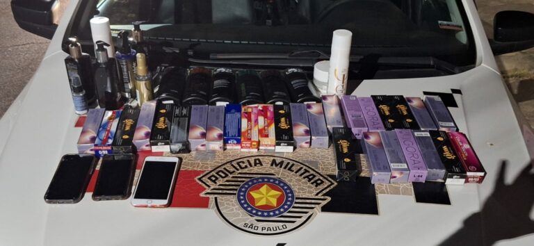 Homem invade comércio e foge com mais de 40 produtos furtados