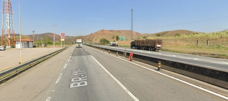 Trânsito na Dutra é interrompido após cabine de carreta pegar fogo em Lavrinhas