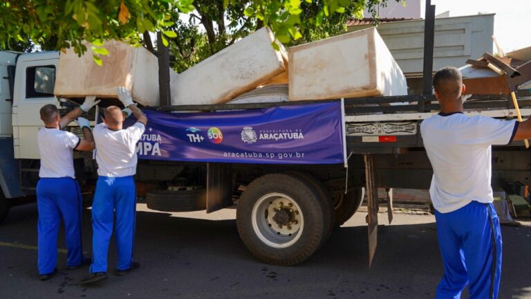 Prefeitura e TH+ SBT Interior iniciam coleta porta a porta da campanha “Araçatuba Limpa” com grande adesão da população
