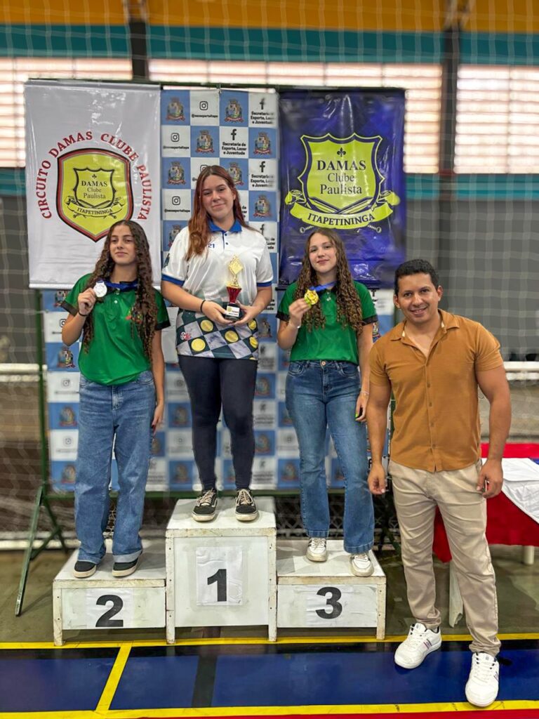 Equipe de Jogo de Damas de Araçatuba vence todas as categorias e garante vaga na final estadual