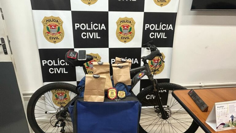 Homem é preso entregando drogas em embalagens de comida em Santos