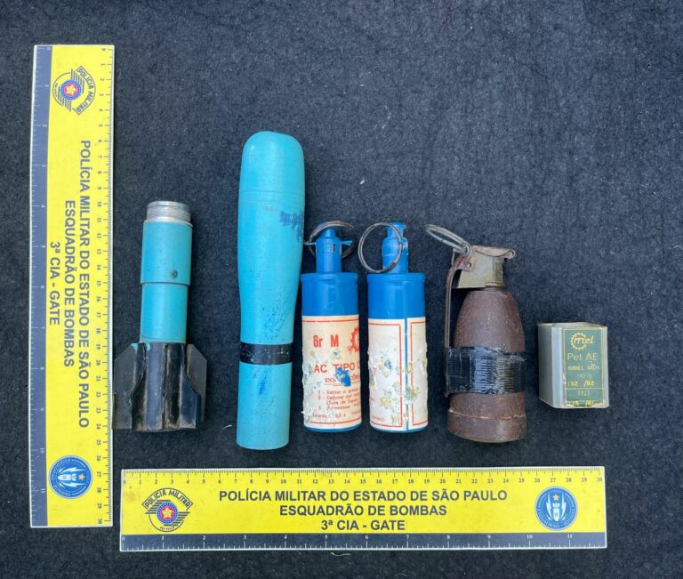 GATE é acionado após polícia encontrar explosivos em casa de Sumaré