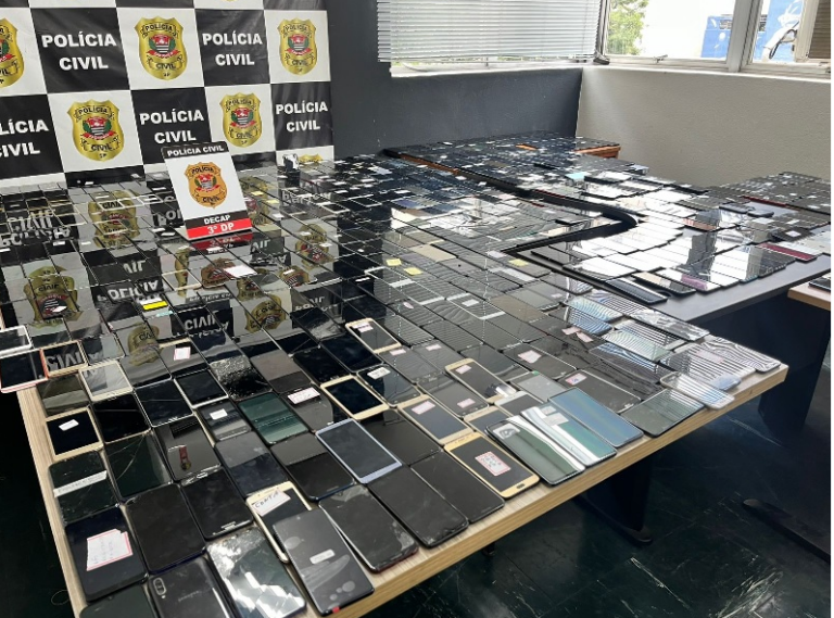 Celulares roubados: saiba como a polícia identifica os donos e recupera os aparelhos