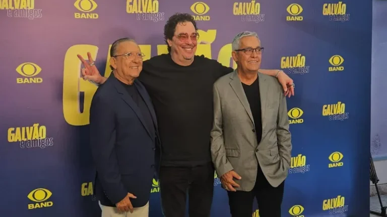 CONTAGEM REGRESSIVA: estreia de Galvão Bueno na Band será na próxima segunda-feira