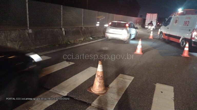 Idoso morre atropelado em rodovia e suspeito foge sem prestar socorro