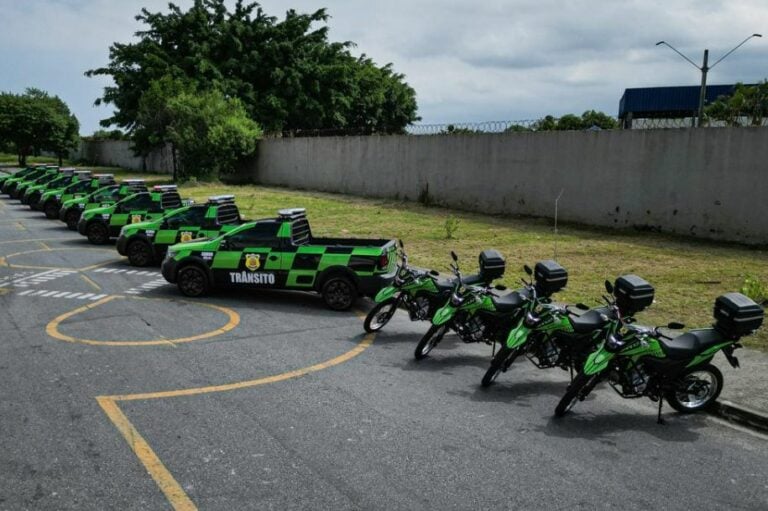Secretaria de Mobilidade Urbana de São Vicente recebe novas viaturas