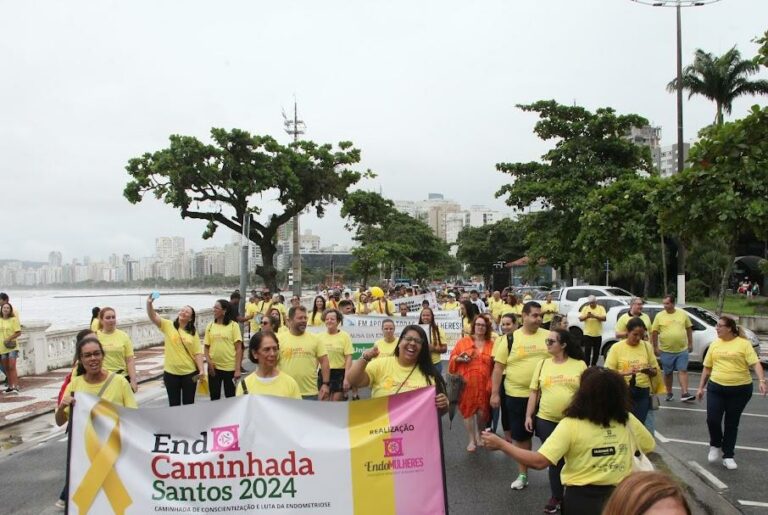 Março Amarelo: Santos segue na luta contra a endometriose