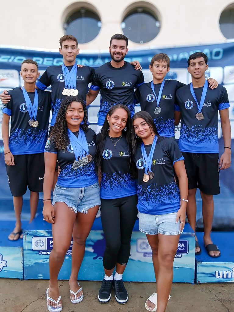 Equipe Life Braves de Araçatuba conquista 18 premiações no 1º Torneio Regional de Natação