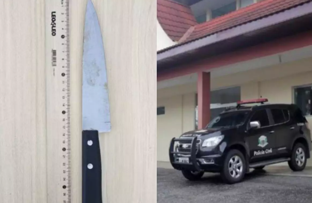 Homem é preso após tentar matar outro com golpes de faca em Registro