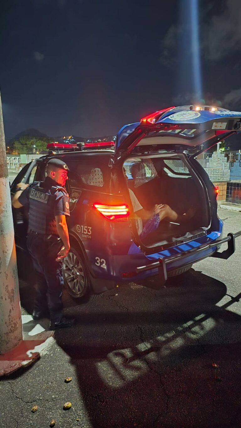 ‘Nem morto tem paz’: Dupla é presa após invadir e danificar cemitério em Santos; VÍDEO