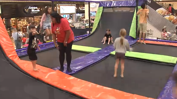 Conheça a “Arena Jump” nova atração do Shopping Parque Balneário em Santos