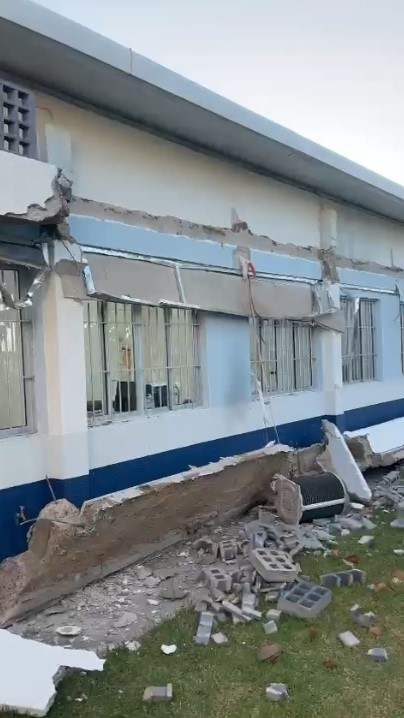 Unidade de saúde deve ficar fechada por 90 dias após queda da laje externa