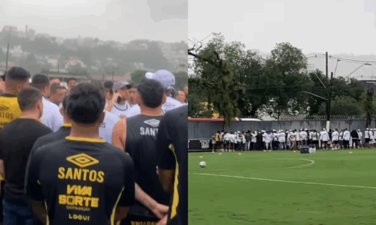 Presidente e vice de torcida organizada do Santos F.C. são indiciados após cobrarem melhorias no CT Rei Pelé