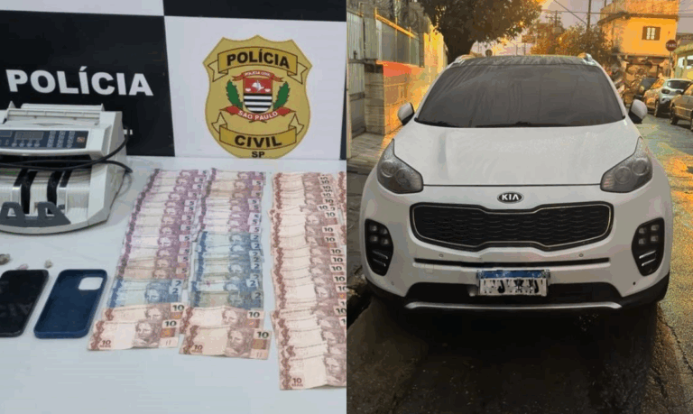 Homem é preso por esquema de tráfico de drogas em delivery em Praia Grande