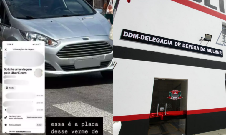 Motorista de aplicativo se masturba em frente a passageira em Santos