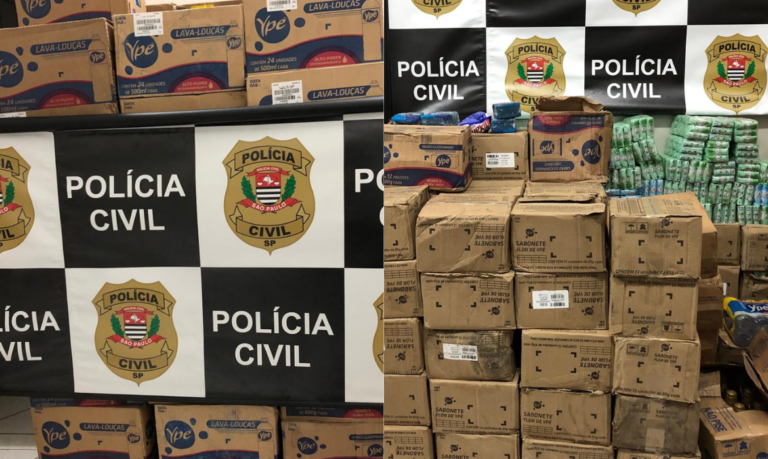 Trio é preso em flagrante saqueando mercadorias após acidente de trânsito em Registro
