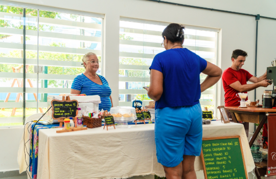 Feira de Economia Solidária de Bertioga reúne culinária, artesanato e muita música