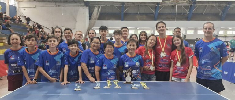 Tênis de Mesa de Araçatuba participa da Liga Oeste Paulista em 13 categorias