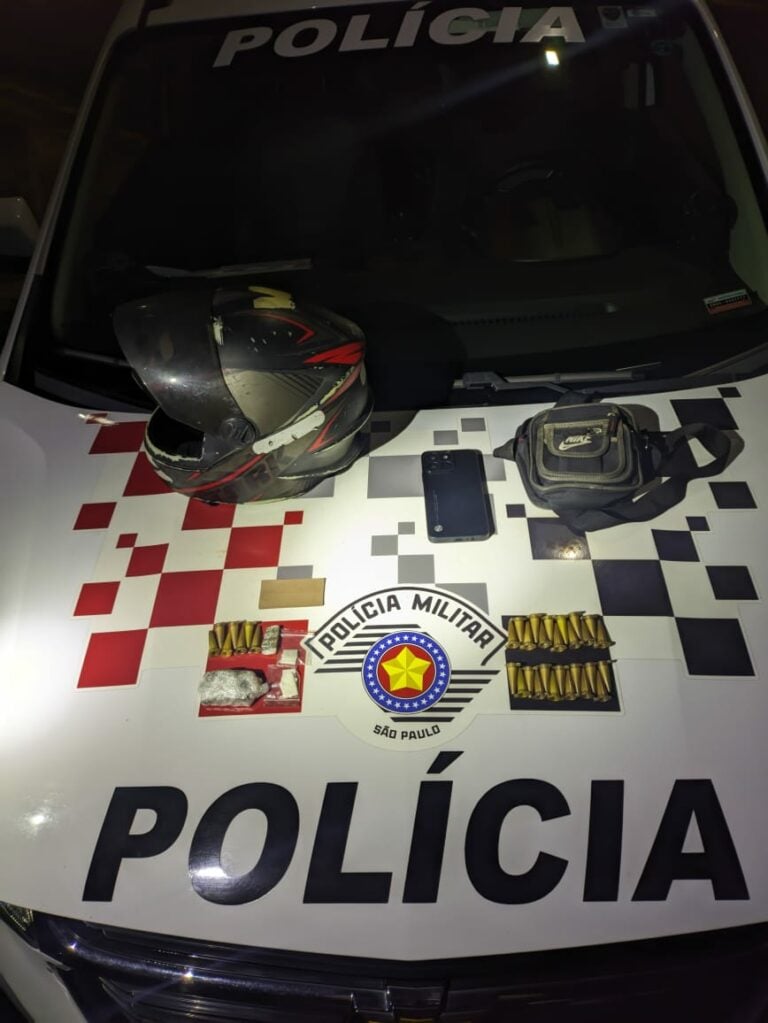 Disk droga: Motoboy que fazia entregas de entorpecentes com moto roubada é preso