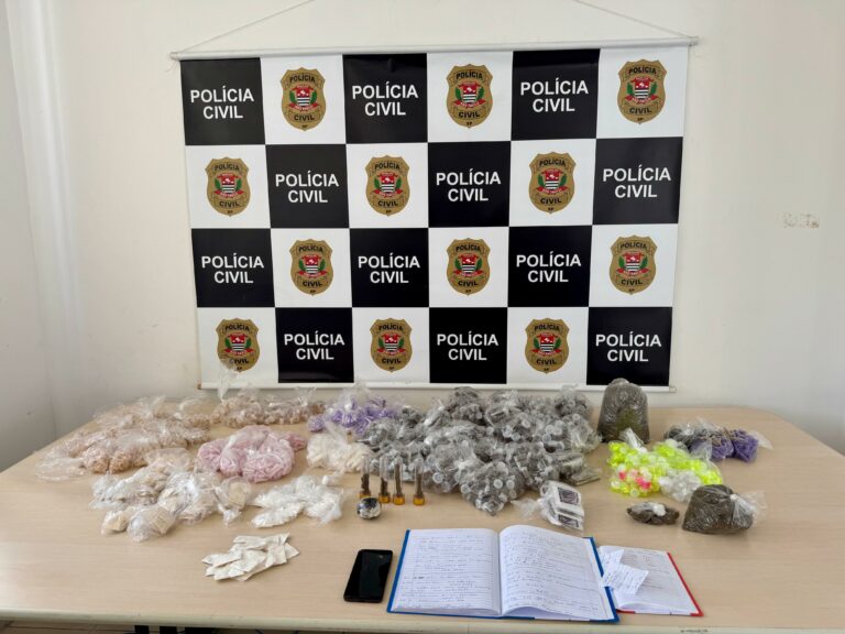 Ação da Polícia Civil em Jundiaí apreende grande quantidade de drogas e detém dois suspeitos