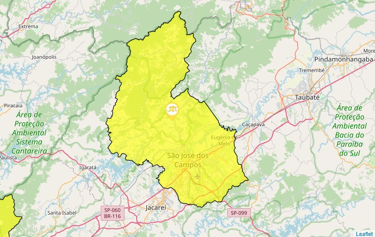 São José tem chance moderada de alagamentos, afirma Cemaden