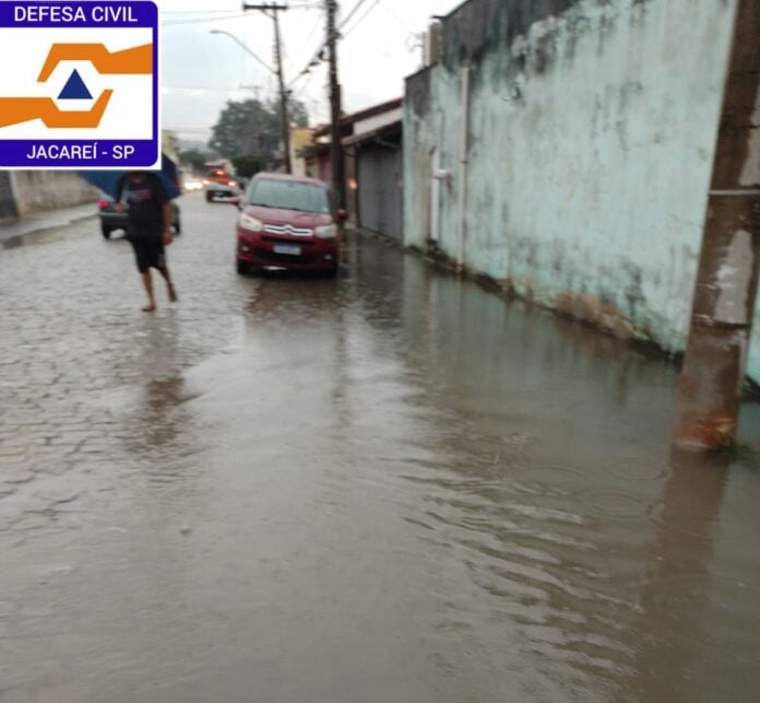 Chuva forte provoca quedas de árvores, deslizamentos e alagamentos na região