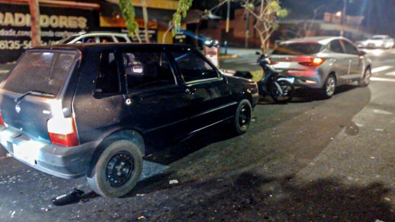 Motorista embriagado provoca acidente com vítima em cruzamento de Araçatuba