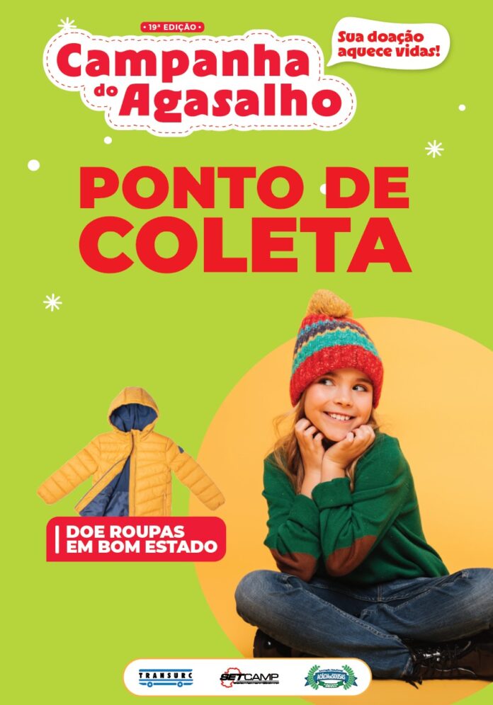 Campanha do Agasalho Transurc/SetCamp começa nesta segunda-feira